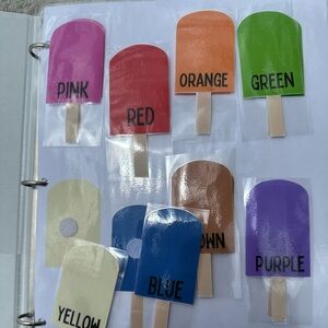 Preschool activity books